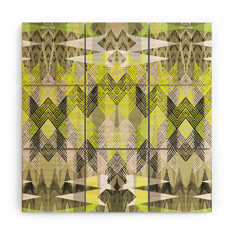 Pattern State Arrow Neo Wood Wall Mural