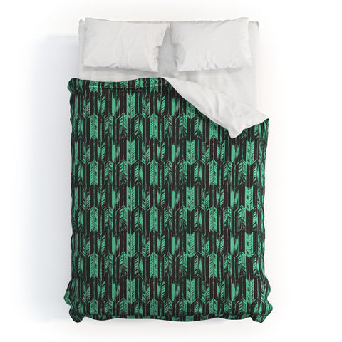 Pattern State Arrow Spearmint Comforter