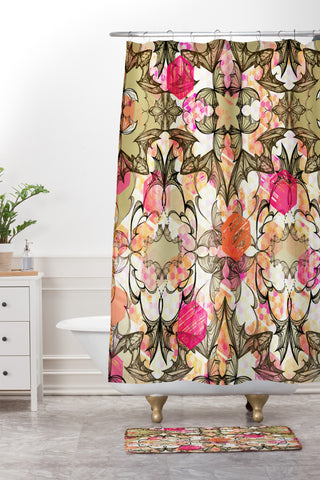 Pattern State Batastic Shower Curtain And Mat