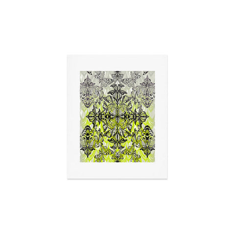 Pattern State Butterfly Tail Art Print