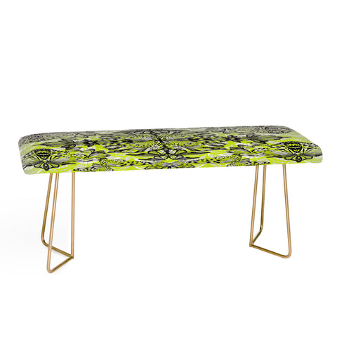 Pattern State Butterfly Tail Bench