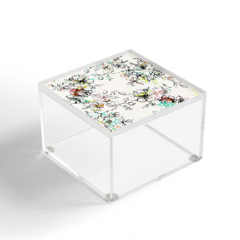 Pattern State Camp Floral Acrylic Box