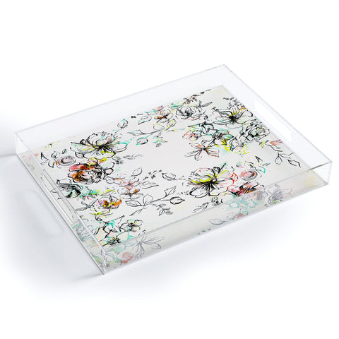 Pattern State Camp Floral Acrylic Tray