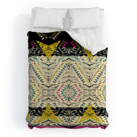 Pattern State City Native Duvet Cover