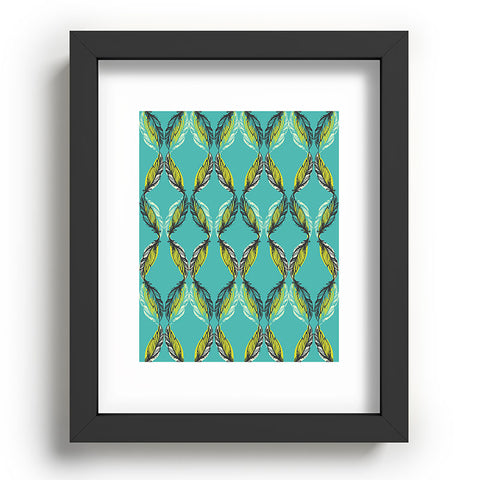 Pattern State Feather Aquatic Recessed Framing Rectangle