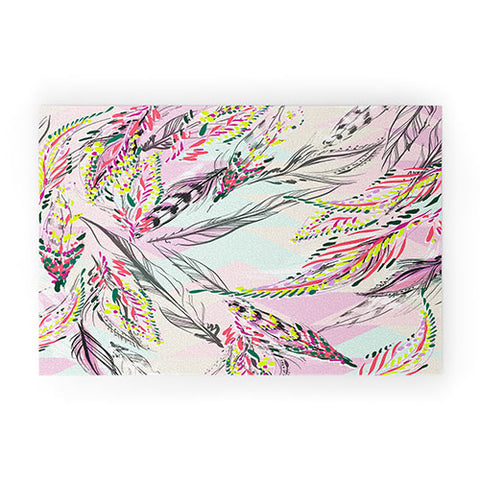 Pattern State Feather Desert Welcome Mat