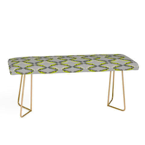 Pattern State Feather Pop Bench