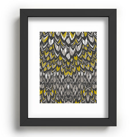 Pattern State Flock Gold Recessed Framing Rectangle