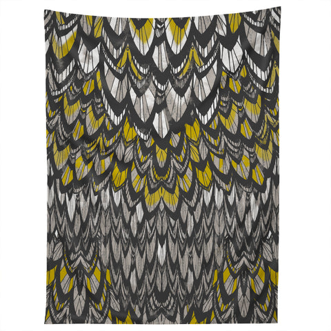 Pattern State Flock Gold Tapestry