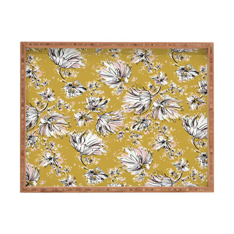 Pattern State Floral Meadow Rectangular Tray