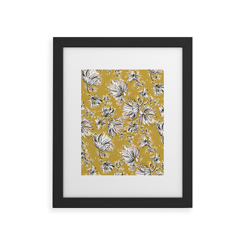 Pattern State Floral Meadow Framed Art Print