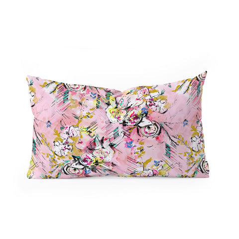 Pattern State Floral Painter Oblong Throw Pillow
