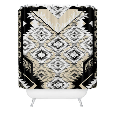 Pattern State Maker Tribe Shower Curtain