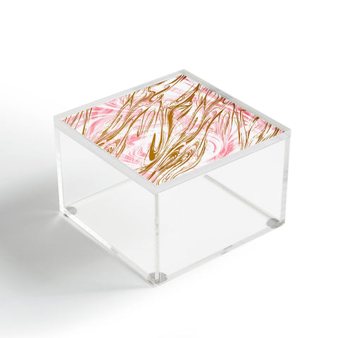 Pattern State Marble Desert Acrylic Box