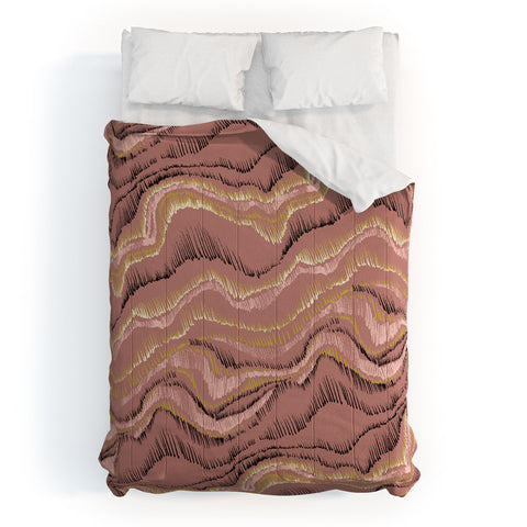Pattern State Marble Sketch Sedona Comforter