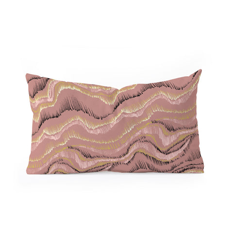 Pattern State Marble Sketch Sedona Oblong Throw Pillow