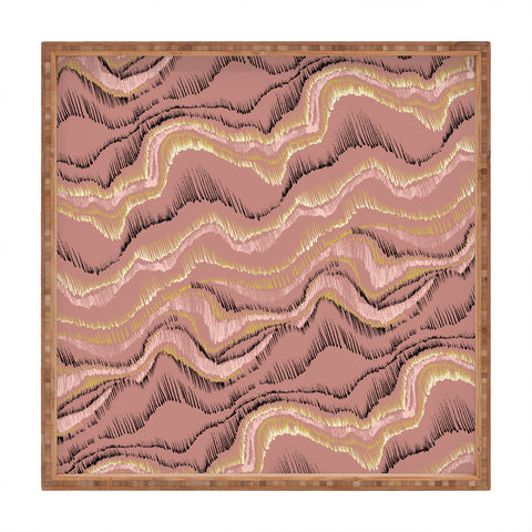 Pattern State Marble Sketch Sedona Square Tray