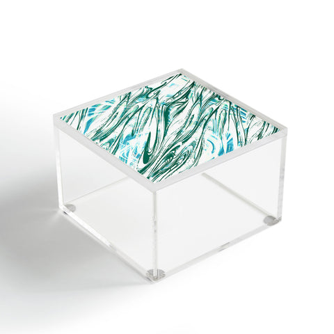Pattern State Marble Wave Acrylic Box