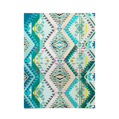 Pattern State Marker Southern Moon Poster