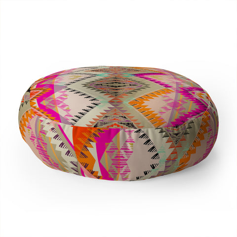 Pattern State Marker Southern Sun Floor Pillow Round