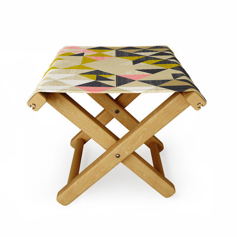 Pattern State Nomad Quilt Folding Stool