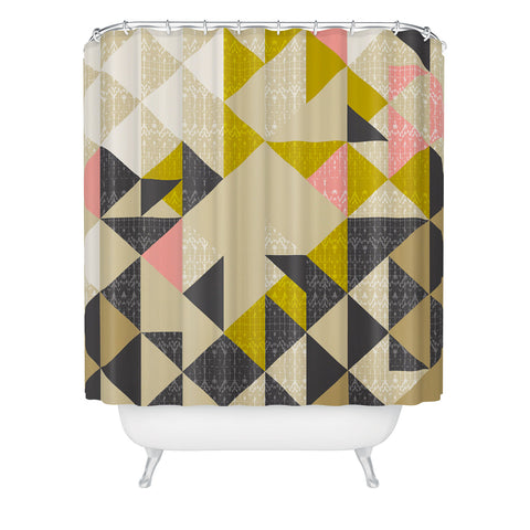 Pattern State Nomad Quilt Shower Curtain
