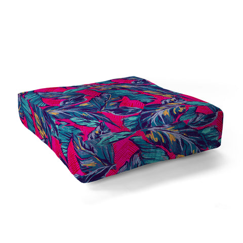 Pattern State Palm Sketch Glow Floor Pillow Square