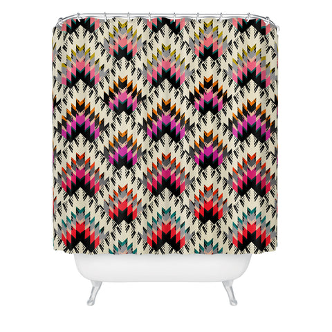 Pattern State Peaks Shower Curtain