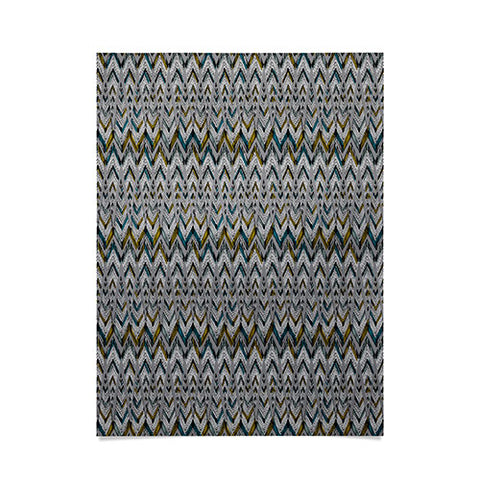 Pattern State Pyramid Line North Poster