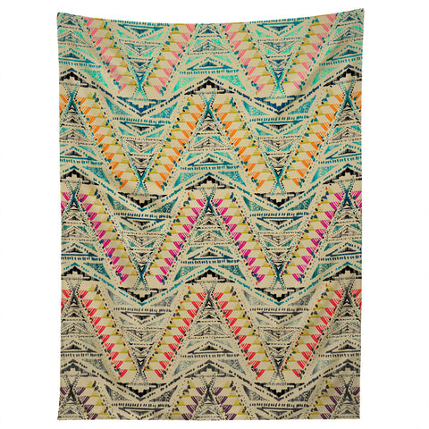 Pattern State Teepee Tapestry