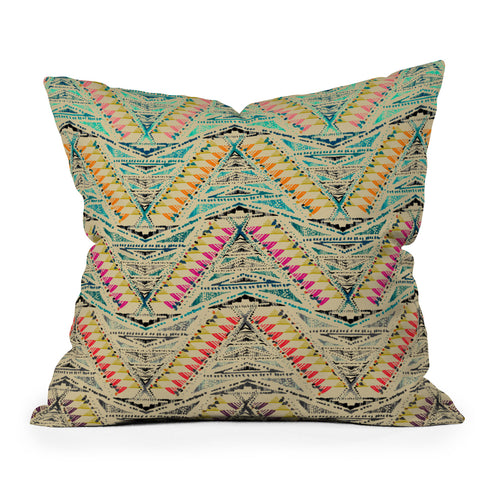 Pattern State Teepee Throw Pillow