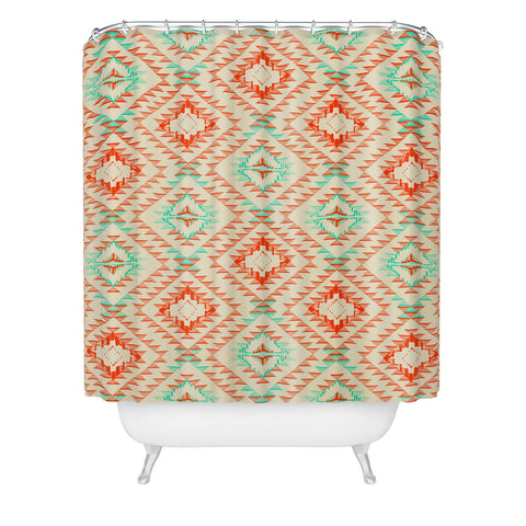 Pattern State Tile Tribe Southwest Shower Curtain