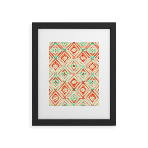 Pattern State Tile Tribe Southwest Framed Art Print