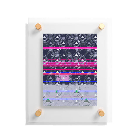 Pattern State Triangle Seas Floating Acrylic Print
