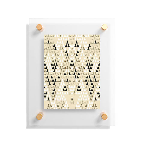 Pattern State Triangle Standard Floating Acrylic Print