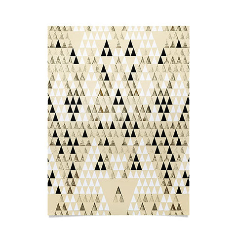 Pattern State Triangle Standard Poster