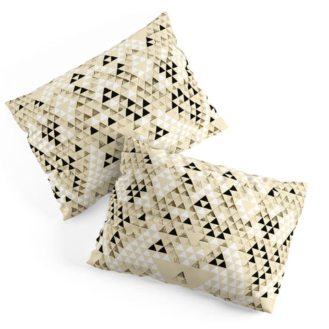 Pattern State Triangle Standard Pillow Shams