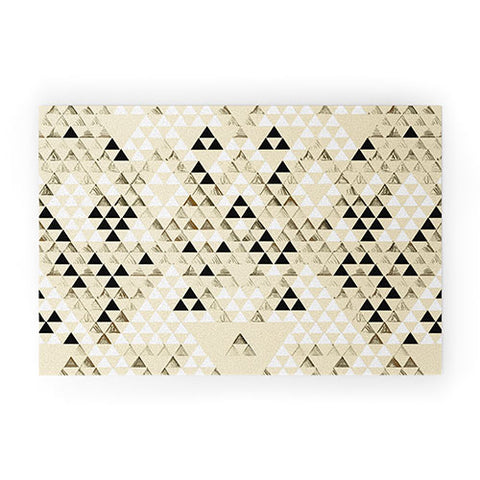 Pattern State Triangle Standard Welcome Mat
