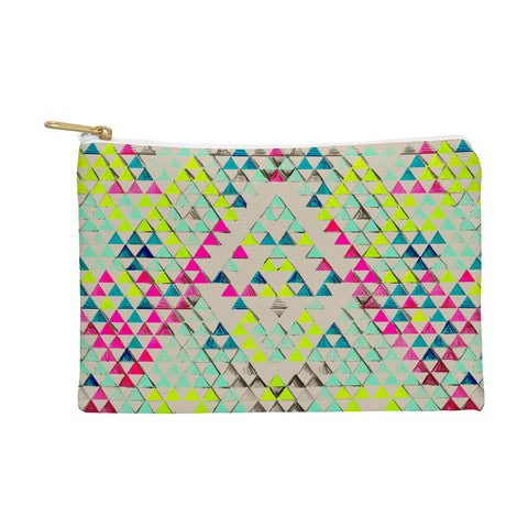 Pattern State Triangle Summer Pouch