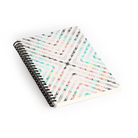 Pattern State Valencia Spiral Notebook