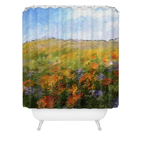 Paul Kimble Daydream Desert Shower Curtain