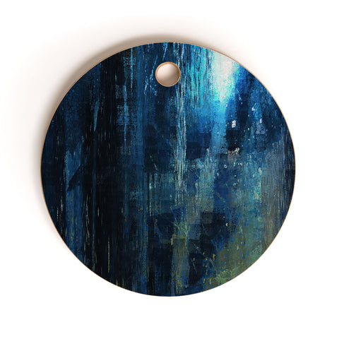 Paul Kimble Night In The Forest Cutting Board Round