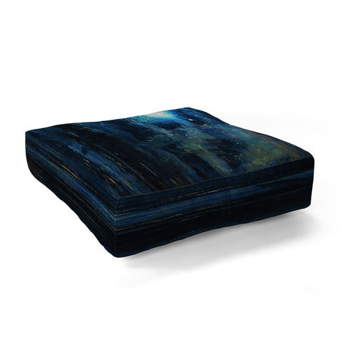 Paul Kimble Night In The Forest Floor Pillow Square