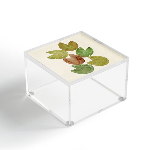 Pauline Stanley Lilly Pads Acrylic Box
