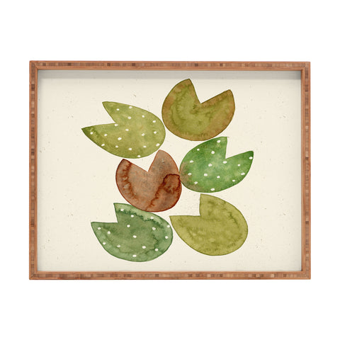 Pauline Stanley Lilly Pads Rectangular Tray