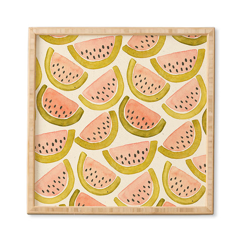 Pauline Stanley Watermelon Pattern Framed Wall Art