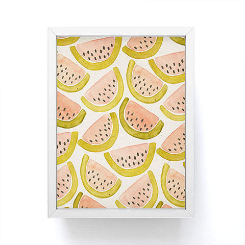 Pauline Stanley Watermelon Pattern Framed Mini Art Print