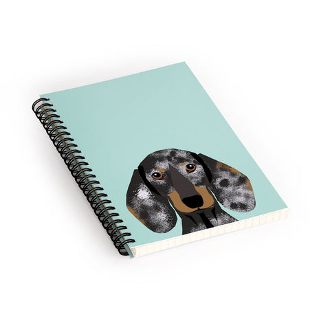 Petfriendly Doxie Dachshund merle Spiral Notebook