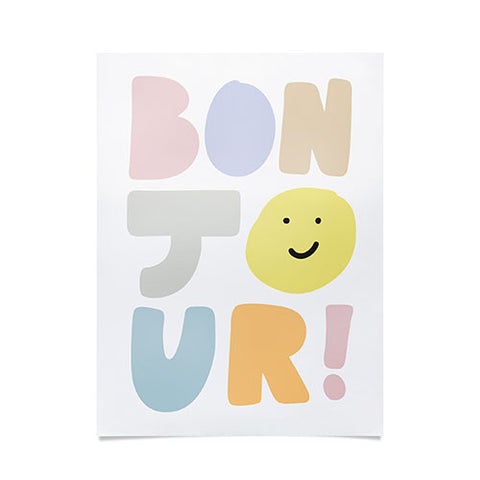 Phirst Bonjour smile Poster