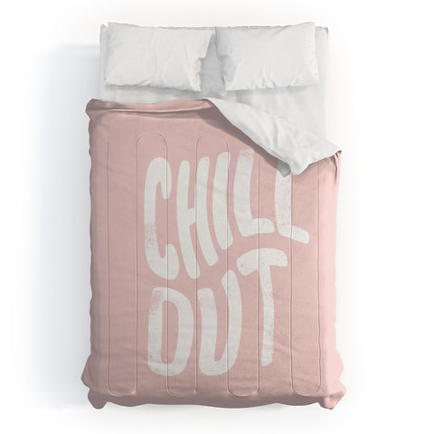 Phirst Chill Out Vintage Pink Comforter